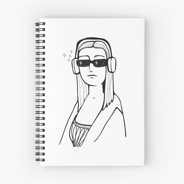 Item preview, Trendy renaissance queen with headphones designed and sold by SO-studio-art.