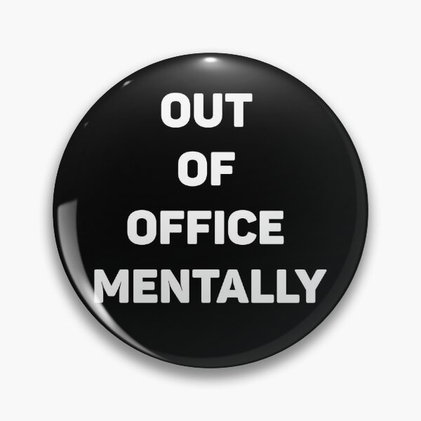 Item preview, Out of office mentally designed and sold by MolnFabrik.