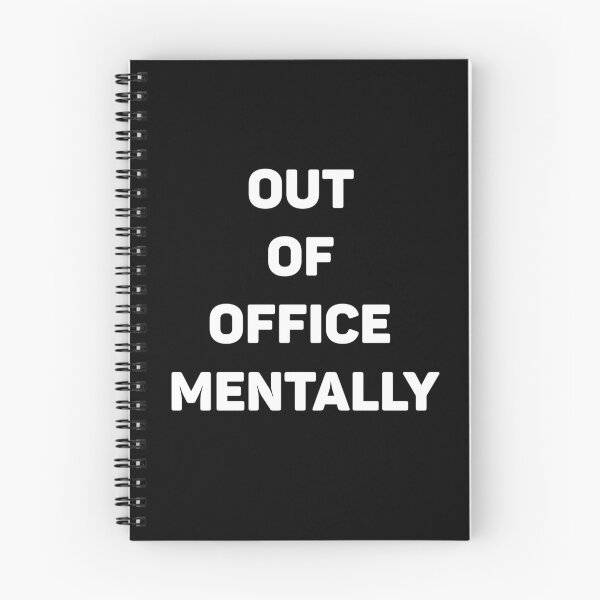 Item preview, Out of office mentally designed and sold by MolnFabrik.