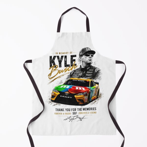 Item preview, RIP Kyle Busch Rowdy Tribute In Memory Motorsport Graphic designed and sold by STVSpinsDesign.