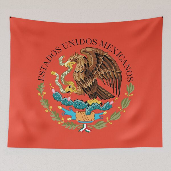 Item preview, Seal in the national flag of Mexico designed and sold by Bruiserstang.