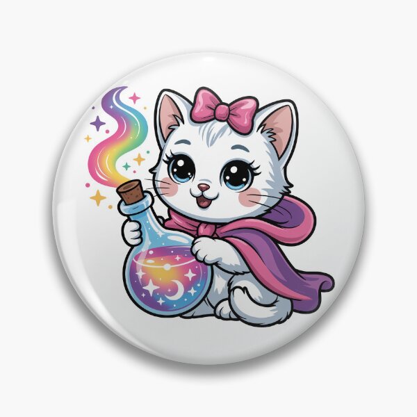 Item preview, Magical Kitten with Potion designed and sold by jkrphoto.