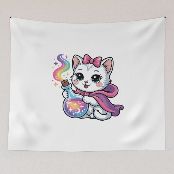 Item preview, Magical Kitten with Potion designed and sold by jkrphoto.