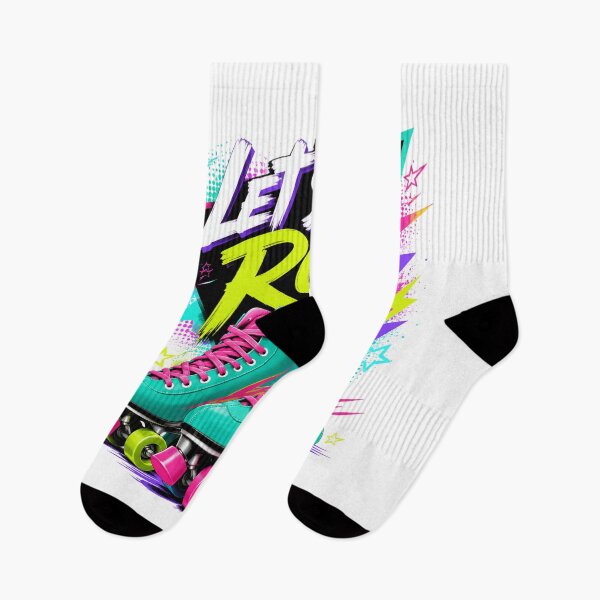 Item preview, Vintage Quad Skates Teal Vibrant Paint Splatter Graphic designed and sold by VanessaPaDe.