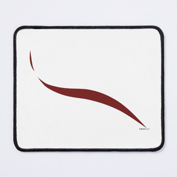 Item preview, LensDyn Crimson Minimalist Elegant Wave Photographic Art designed and sold by LensDyn™.