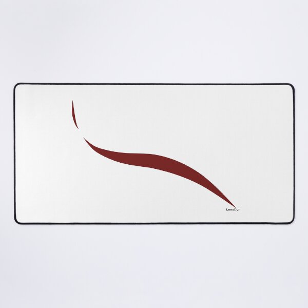 Item preview, LensDyn Crimson Minimalist Elegant Wave Photographic Art designed and sold by LensDyn™.