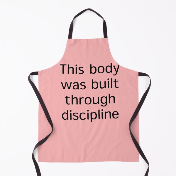 Item preview, This body was built through discipline – Fitness & Weight Loss Mindset designed and sold by Creations by lyne.
