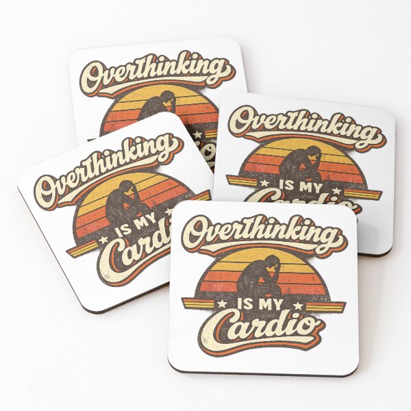 Item preview, Overthinking Is My Cardio designed and sold by Obinne.