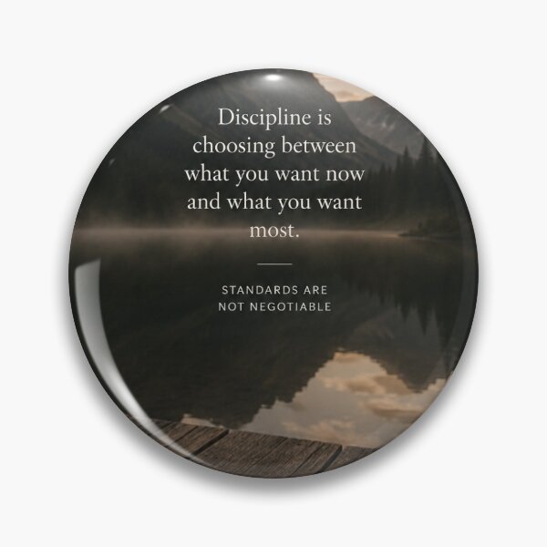 Item preview, Discipline Is Choosing What Matters Most designed and sold by amndro.