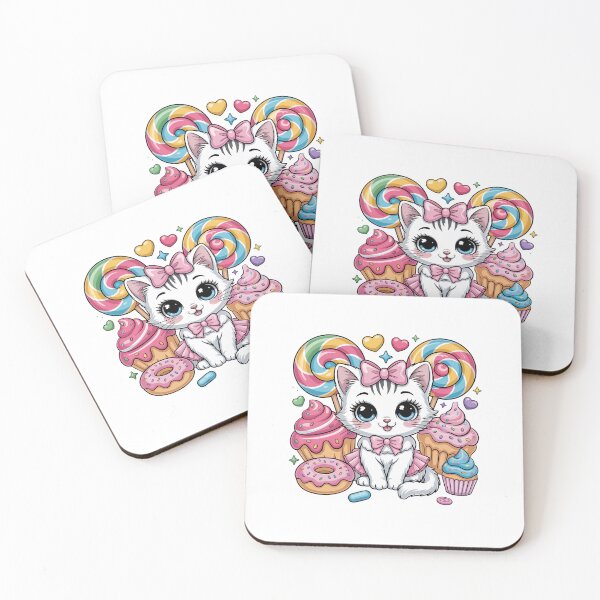 Item preview, Kitten with Sweets designed and sold by jkrphoto.