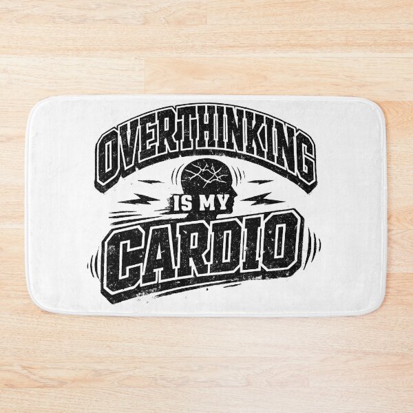 Item preview, Overthinking Is My Cardio  designed and sold by Obinne.