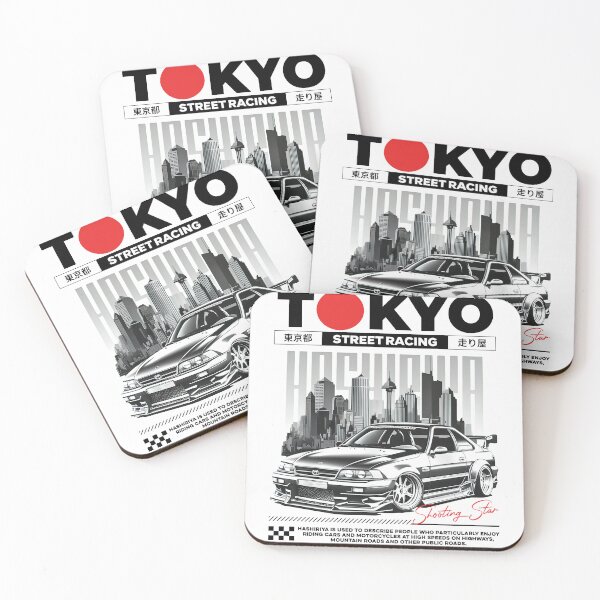 Item preview,  JDM Legends - Car Racing Vintage Japanese designed and sold by charoen-design.