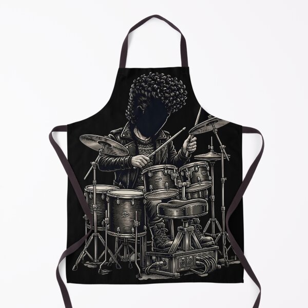 Item preview, Rock Drummer Silhouette Vector Art designed and sold by M.Store.
