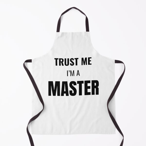 Item preview, Trust Me I'm a Master (Black) designed and sold by ShipCrewNation.