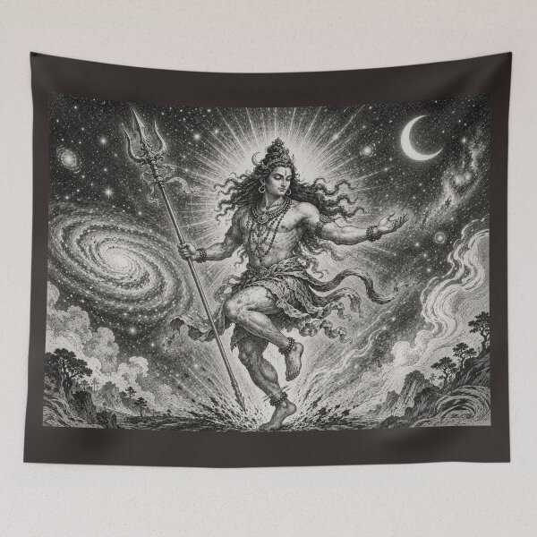 Item preview, Lord Shiva's Cosmic Dance designed and sold by Soul Garden Studio.