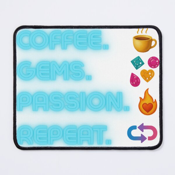 Item preview, Coffee Gems Passion Repeat – Jewelry Maker designed and sold by lazulishop.