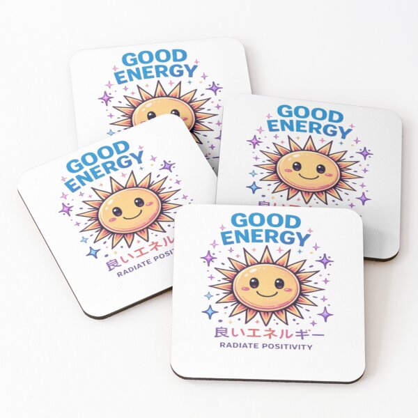 Item preview, Radiating good energy with Asian characters designed and sold by Ahmedsyde.