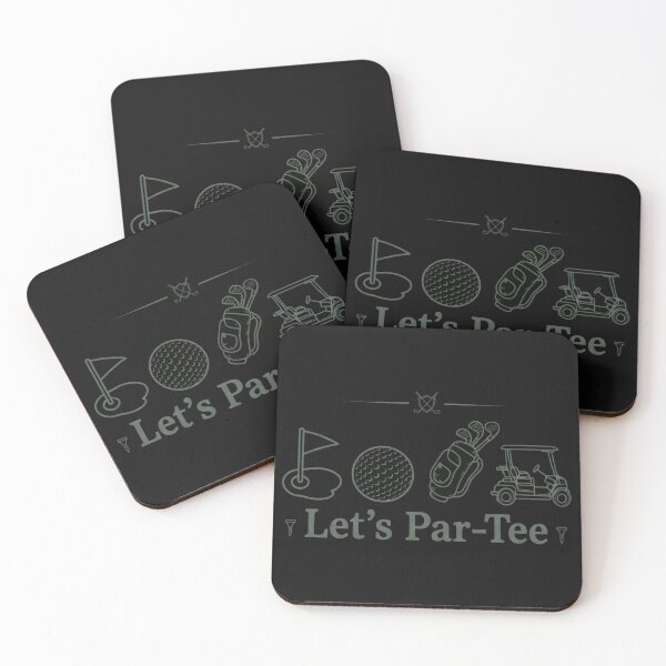 Item preview, Golf Let's Par Tee Icons Pun designed and sold by Sugengthecraftd.