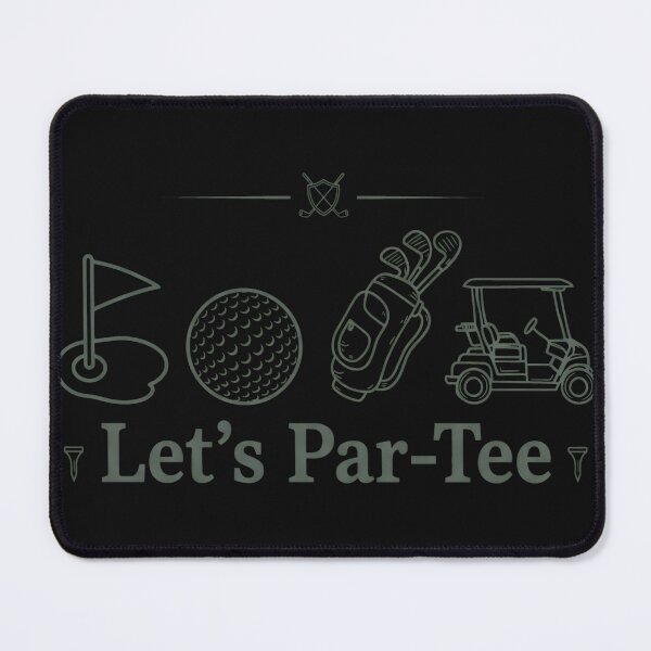 Item preview, Golf Let's Par Tee Icons Pun designed and sold by Sugengthecraftd.