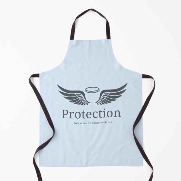 Item preview, Protection – Safe Within the Cosmic Embrace Spiritual Typography Design designed and sold by CosmicQuietLab.