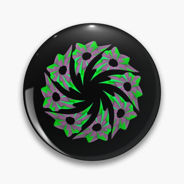 Item preview, Purple and green mandala designed and sold by Meo Design.