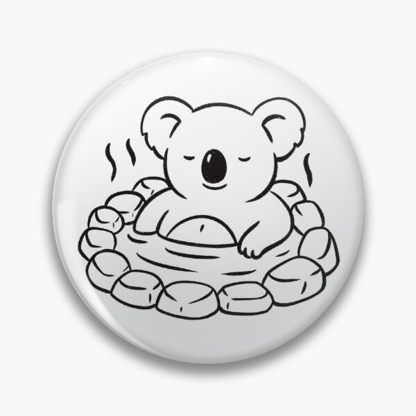 Item preview, Cute Koala in Japanese Onsen designed and sold by Milovidova.