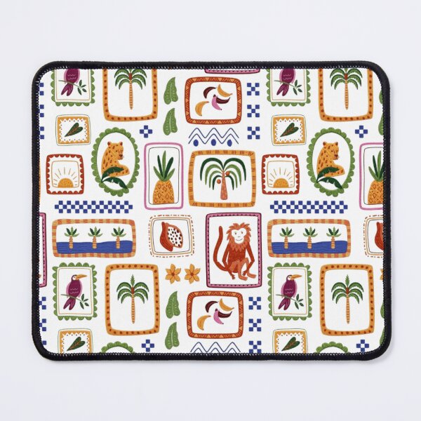 Item preview, Tropical Gallery Pattern - Jungle Frames and Fruit Art designed and sold by Rangmanch.