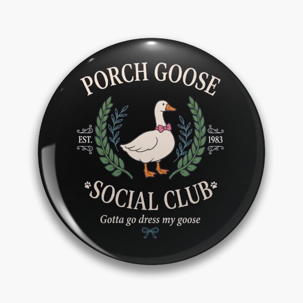 Item preview, Porch Goose Club Wreath Retro Bird  designed and sold by Sugengthecraftd.