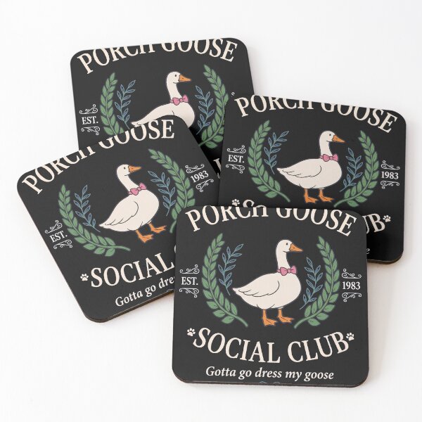 Item preview, Porch Goose Club Wreath Retro Bird  designed and sold by Sugengthecraftd.