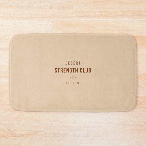 Item preview, Rust Desert Strength Club Crest Est. 2026 designed and sold by RadiantRebelCo.