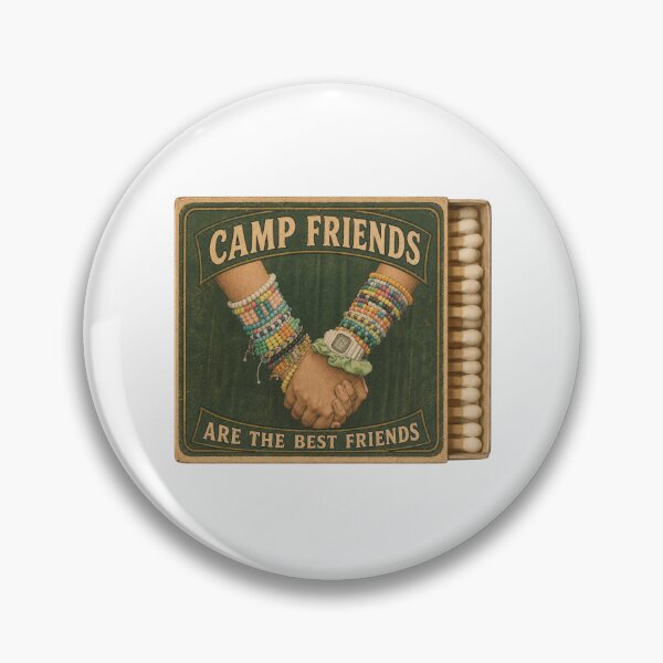 Item preview, Camp Friends are the Best Friends Matches designed and sold by TaskMe.