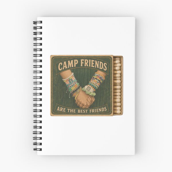 Item preview, Camp Friends are the Best Friends Matches designed and sold by TaskMe.