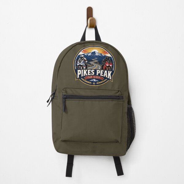 Item preview, Pikes Peak Colorado USA Race to the Clouds Motorcycle Sticker T-Shirt 07 designed and sold by OuterShellUK.