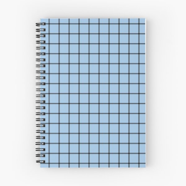 Item preview, Baby Blue And Black Mini Gingham Pattern designed and sold by pattern-archive.