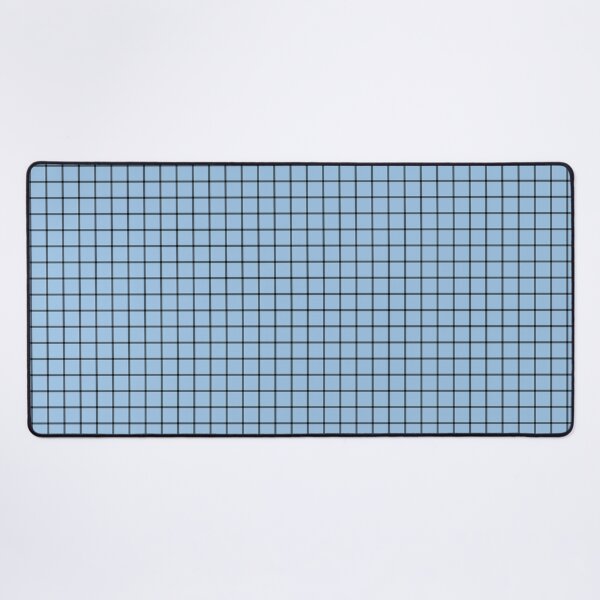 Item preview, Baby Blue And Black Mini Gingham Pattern designed and sold by pattern-archive.