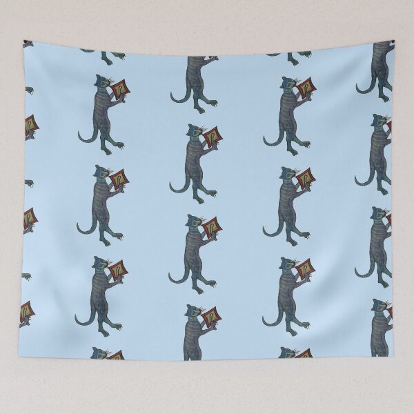 Item preview, Ugly medieval cat - Cat beating a cymbal designed and sold by Grey House.