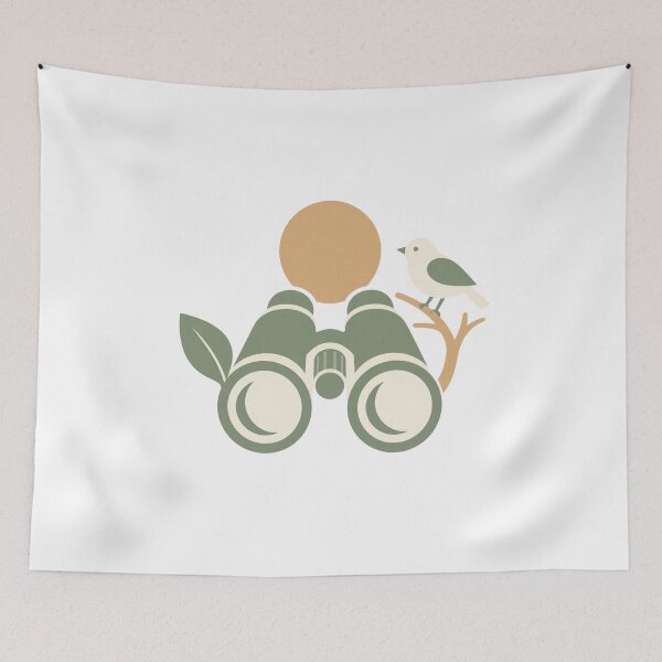 Item preview, Quiet Birdwatcher Club Nature Graphic designed and sold by Corvoria.