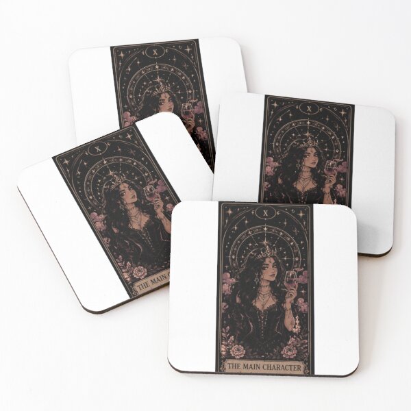 Item preview, The Main Character Tarot Card | Dark Feminine Pinterest Aesthetic designed and sold by AeraArts.
