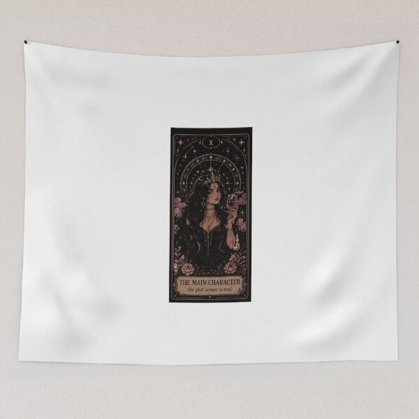 Item preview, The Main Character Tarot Card | Dark Feminine Pinterest Aesthetic designed and sold by AeraArts.