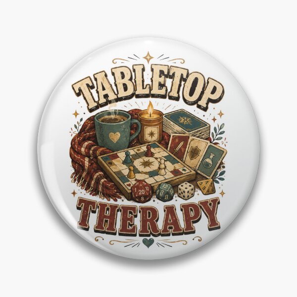 Item preview, Tabletop Therapy designed and sold by Drunken Meeple.