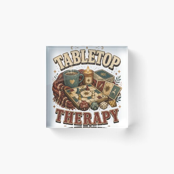 Item preview, Tabletop Therapy designed and sold by Drunken Meeple.