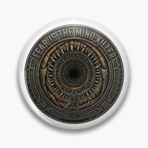 Item preview, Dune, the sandworm. Fear is the mind-killer designed and sold by SignalStatic.