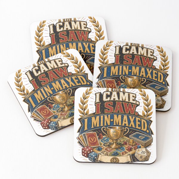 Item preview, Min-Maxed Gamer designed and sold by Drunken Meeple.