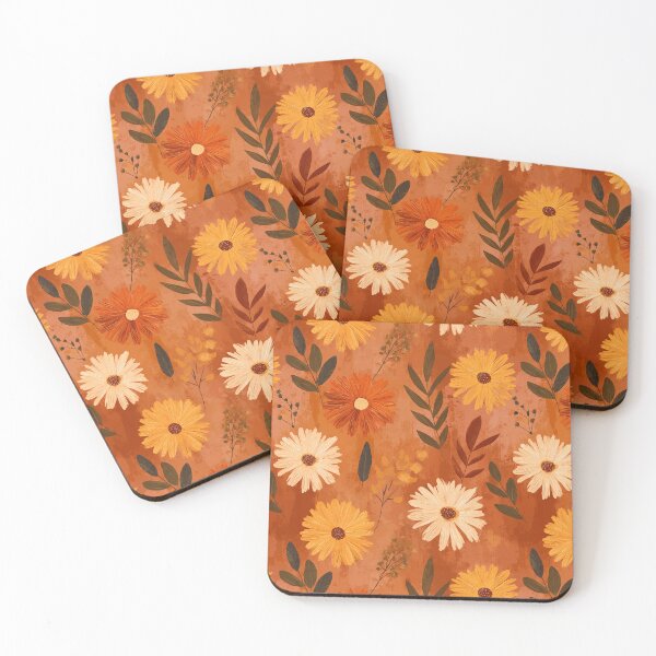 Item preview, Colorful Daisy Print  - Retro Flower Floral   - Graduation Gifts for girlfriend designed and sold by RoyalStarsPatts.