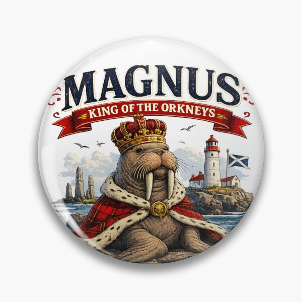 Item preview, Magnus the Walrus designed and sold by Pop, Culture and Stuff.