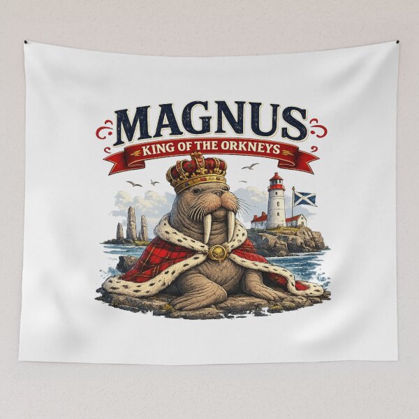Item preview, Magnus the Walrus designed and sold by Pop, Culture and Stuff.