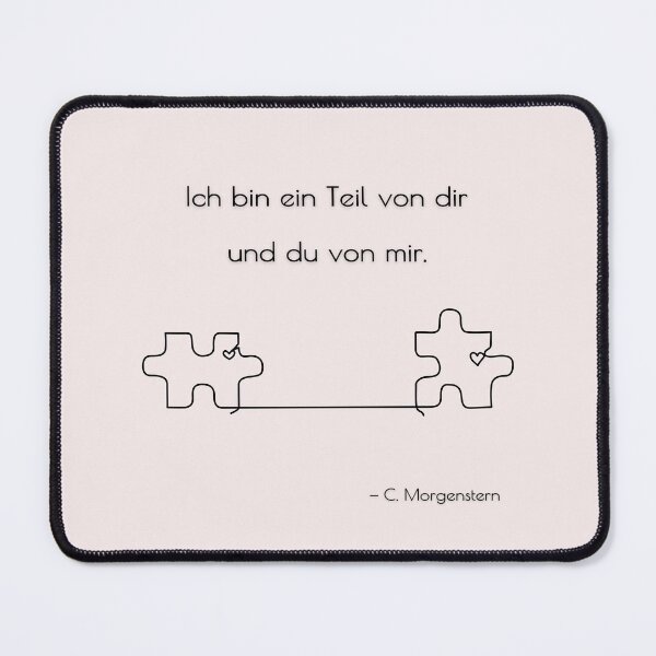 Item preview, Romantic Anniversary Gift Puzzle Quote Aesthetic Line Art designed and sold by smaragdstudio.