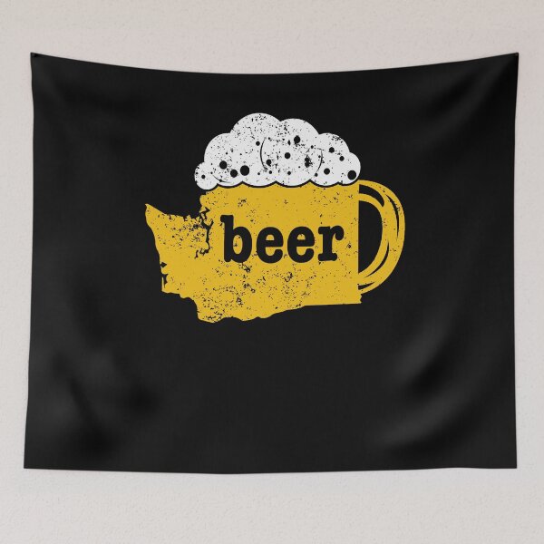 Item preview, Craft Beer Cool Beer Shirt Washington Funny Beer Pong designed and sold by shoppzee.