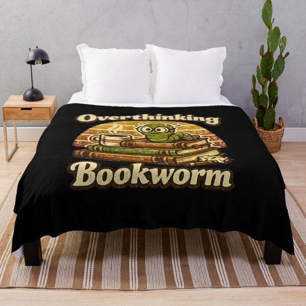 Item preview, Overthinking Bookworm  designed and sold by Obinne.