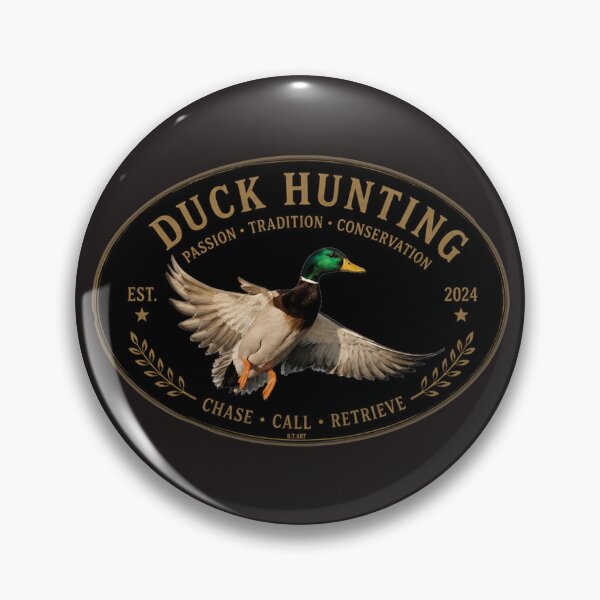 Item preview, Duck Hunting Tradition Crest designed and sold by TammyHunterArt.